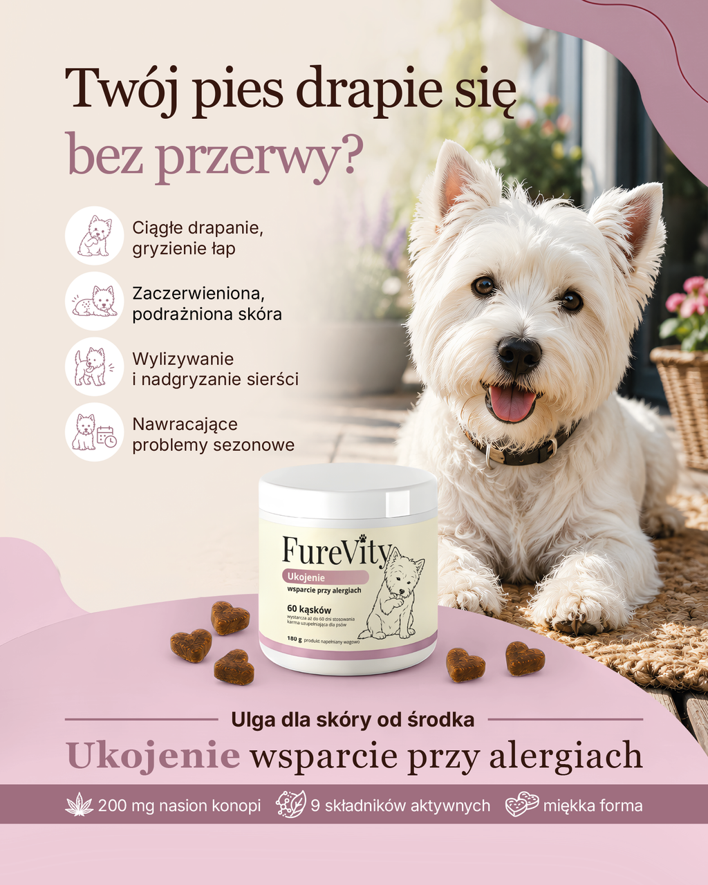 Ukojenie - wspracie przy alergiach