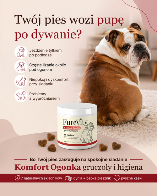 Komfort Ogonka - gruczoły i higiena - 60 kąsków